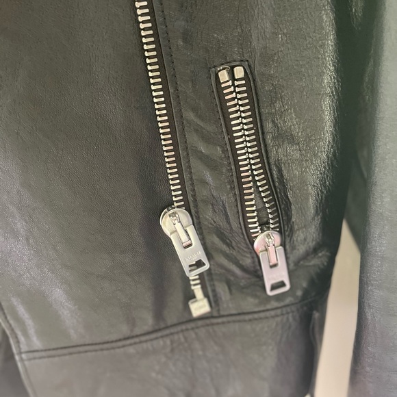 Perfect cropped Coach Leather Jacket - Picture 4 of 4